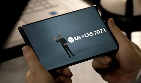 LG revela adelanto de su primer smartphone enrollable en el CES 2021
