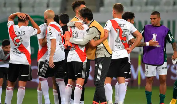 River ganó 2-0 pero no le alcanzó: Palmeiras clasificó a la final de la Libertadores