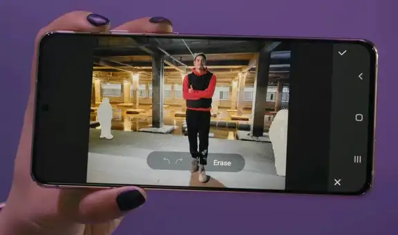 Samsung: ¿cómo funciona el borrador de objetos del Galaxy S21?