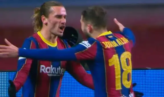 Gol de Antoine Griezmann Barcelona 2-1 Athletic Bilbao por la final Supercopa España
