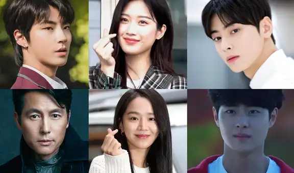 Cha Eun Woo y Moon Ga Young en el top 10 de actores populares de enero