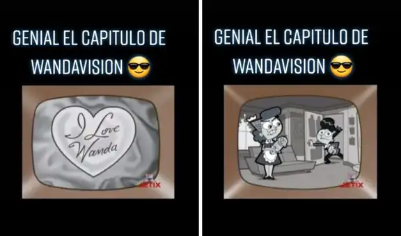 Parodian la serie WandaVision con una escena de los Padrinos Mágicos