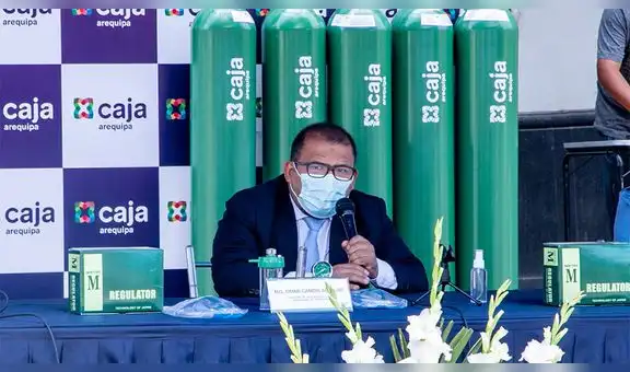Hospitales y centros de salud de Arequipa reciben 440 balones de oxígeno
