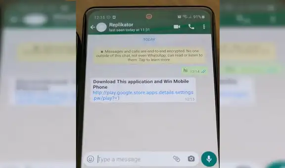 WhatsApp: alertan por nuevo virus que envía links falsos a tus amigos