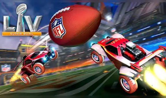 Rocket League te deja jugar fútbol americano con evento del Super Bowl LV  
