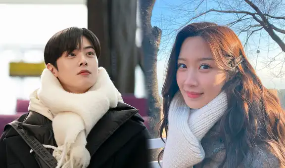True beauty: captan a Eunwoo y Moon Ga Young en grabación del final