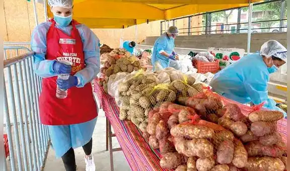 Más de 25 millones 560 mil soles se generaron por pequeños productores agrarios