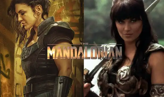 Gina Carano sale de The Mandalorian y fans piden ingreso de Lucy Lawless