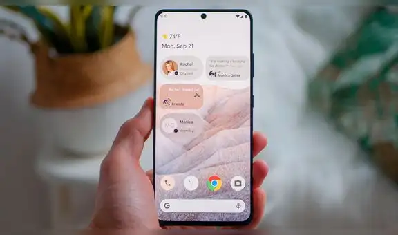Cómo descargar el primer fondo de pantalla de Android 12 en tu teléfono