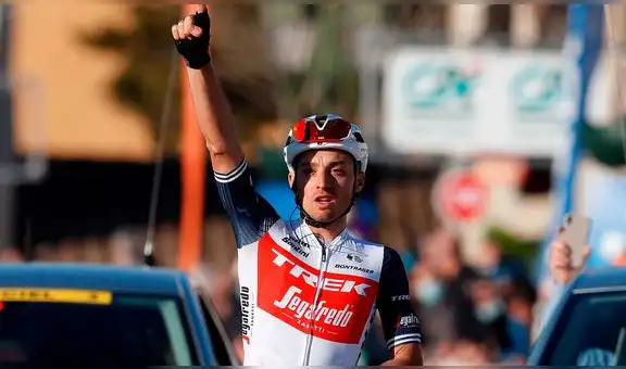 Gianluca Brambilla se quedó con la tercera etapa del Tour de los Alpes Marítimos