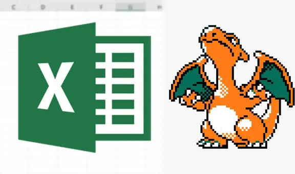 Artista recrea a los pokémones de primera generación con Excel