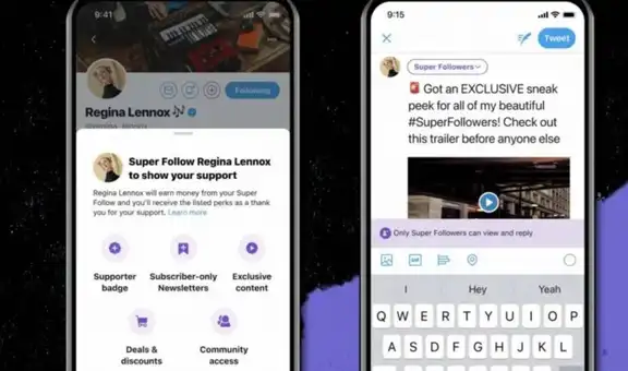 Twitter anuncia Super Follow: suscripciones para contenido exclusivo