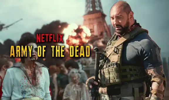 Army of dead: primer tráiler de película de zombies de Zack Snyder 