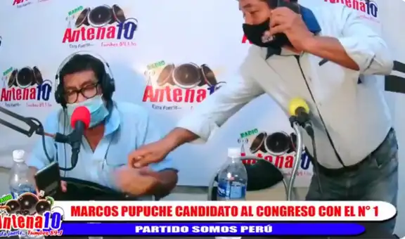 Candidato al Congreso de Somos Perú desmintió entrega de dinero a periodista