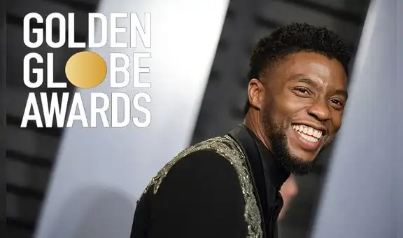 Chadwick Boseman recibe premio a mejor actor de drama en Globos de oro 2021