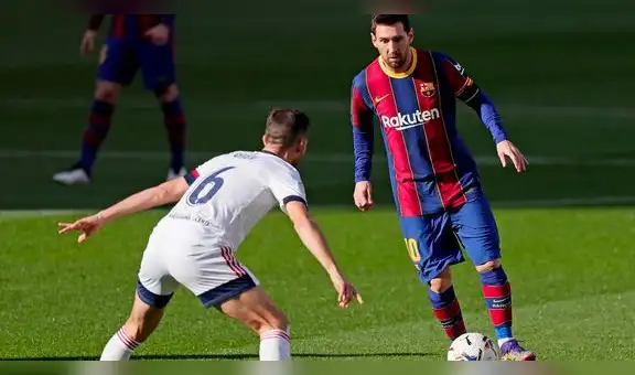VER Barcelona vs. Osasuna EN VIVO GRATIS vía Roja Directa: minuto a minuto por Laliga