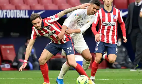 Real Madrid empató en el último minuto 1-1 ante el Atlético Madrid