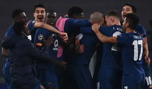Porto, con diez jugadores, eliminó a la Juventus de la Champions League