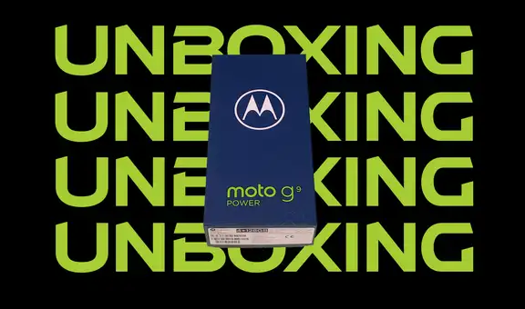 Moto G9 Power: unboxing del teléfono económico con batería de 6.000 mAh