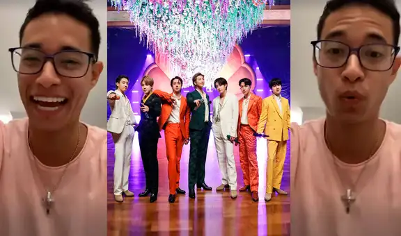 BTS: Tony Succar se rinde ante “Dynamite” y comparte su reacción a los Grammys