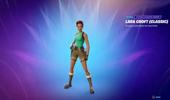 Fortnite: así puedes conseguir desbloquear la skin de Lara Croft