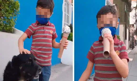 Niño se ‘vuelve reportero’ y conmueve al hablar sobre los perros callejeros