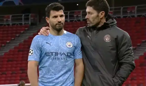 Sergio Agüero arremete contra sus compañeros: “No me pasan la pelota”