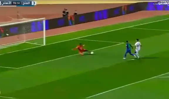 Christian Cueva se luce con doblete en goleada de Al Fateh 