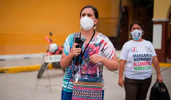 Verónika Mendoza: “Con el fujimorismo no podemos ir ni a la esquina”