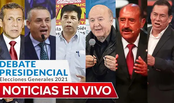 Debate Presidencial 2021 del JNE: revive el minuto a minuto de la segunda jornada