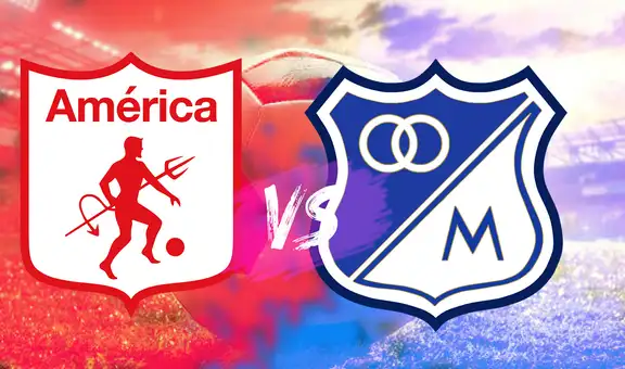 Tarjeta Roja: VER partido de América de Cali vs. Millonarios EN VIVO totalmente GRATIS