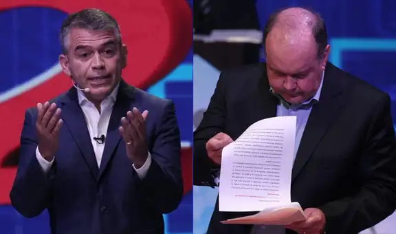 Guzmán a López: “Es una falta de respeto a los peruanos estar leyendo”