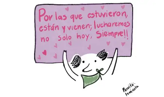 Perrito Feminista, las ilustraciones con las que se aprende de feminismo