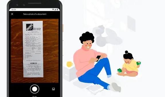 Google lanza su app que te permite escanear documentos desde tu teléfono