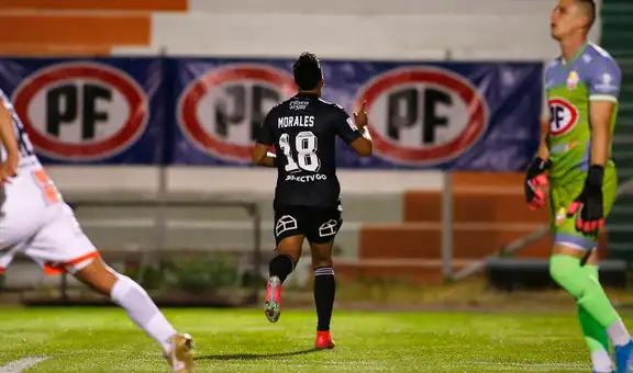 Colo Colo venció 2-1 a Cobresal con doblete de Iván Morales