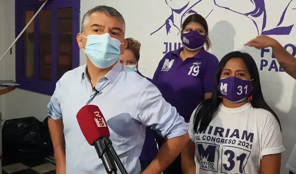Guzmán: “Los morados estamos en ascenso según cualquier encuesta”