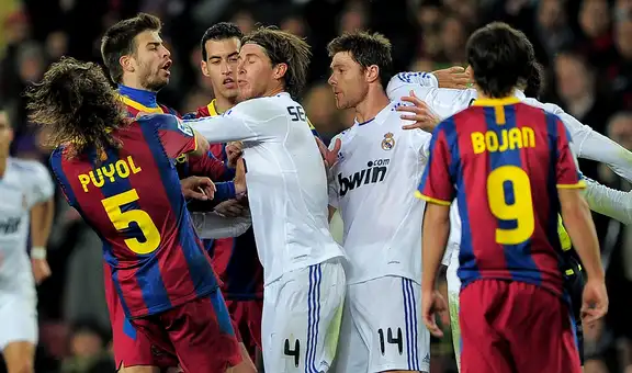 Las peleas más recordadas del clásico Real Madrid vs. Barcelona