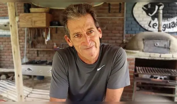 Pese a las intensas lluvias el tío Lenguado visita el balneario de Máncora: ¿cuál fue su reacción?