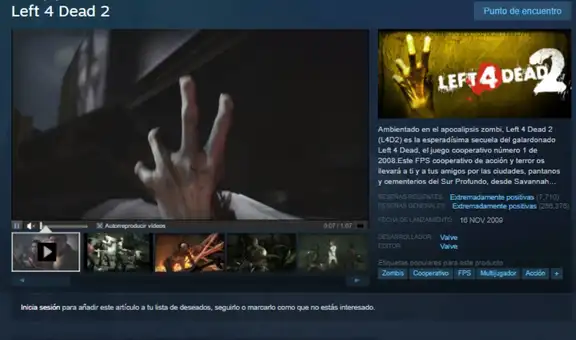Steam: revelan los 10 juegos mejor valorados en su historia