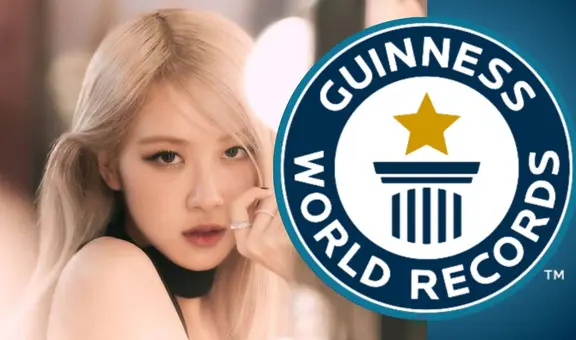 Rosé, de BLACKPINK, impone dos récords Guinness con “On the ground”