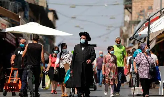 Israelíes dejarán de usar mascarilla al aire libre desde el próximo domingo