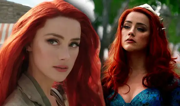 Aquaman 2: Amber Heard confirma su regreso como Mera con nueva foto