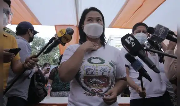 Keiko a Evo Morales: “Fuera del Perú; no vamos a aceptar su ideología”