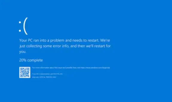 Windows 10: última actualización provoca pantallazos azules