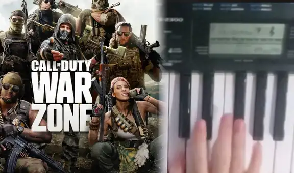 Call of Duty Warzone: youtuber usa un piano para jugar