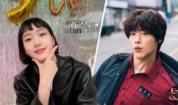 Kim Go Eun se declara fan de Vincenzo y Woo Do Hwan la sorprende en IG Live