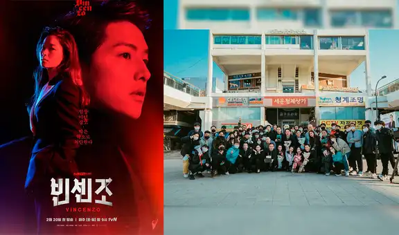 Vincenzo: elenco termina grabaciones del K-drama y se despide de Plaza Geumga