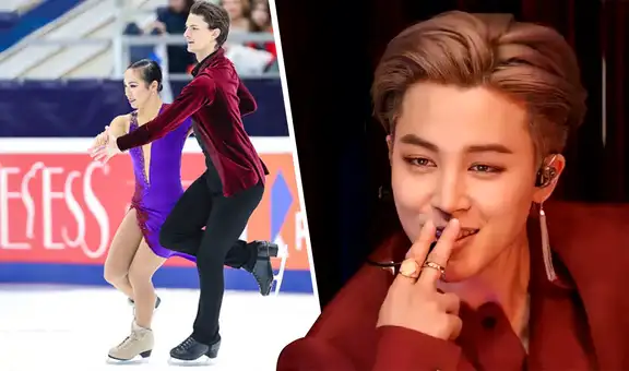 BTS: patinadores rinden homenaje a Jimin con rutina de “Filter”