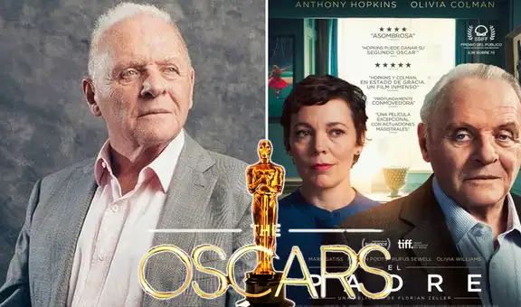 Anthony Hopkins y su Oscar 30 años después: actor gana como mejor actor