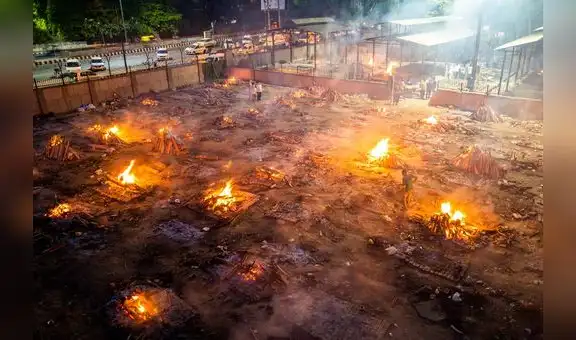 “Más que desgarrador”: India, el país donde arden los fallecidos por COVID-19